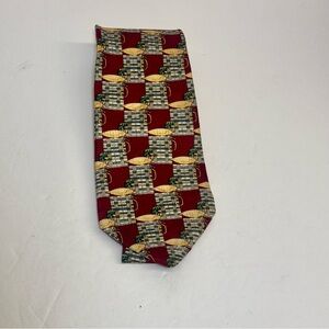 VTG Bob Timberlake Men's silk Tie featuring Duck Decoys.